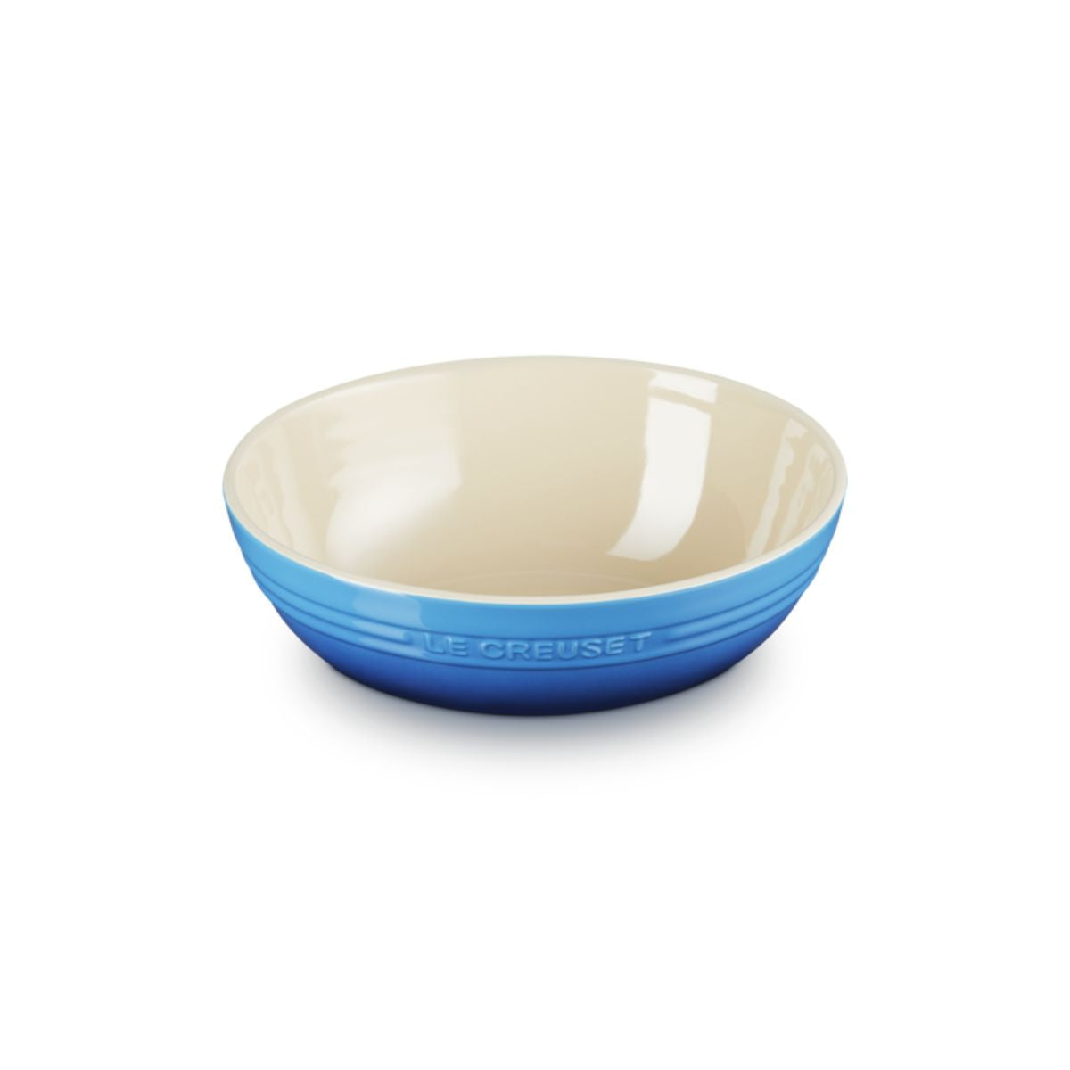 Le Creuset Stoneware Oval Serving Bowl Azure 29cm | Minimax