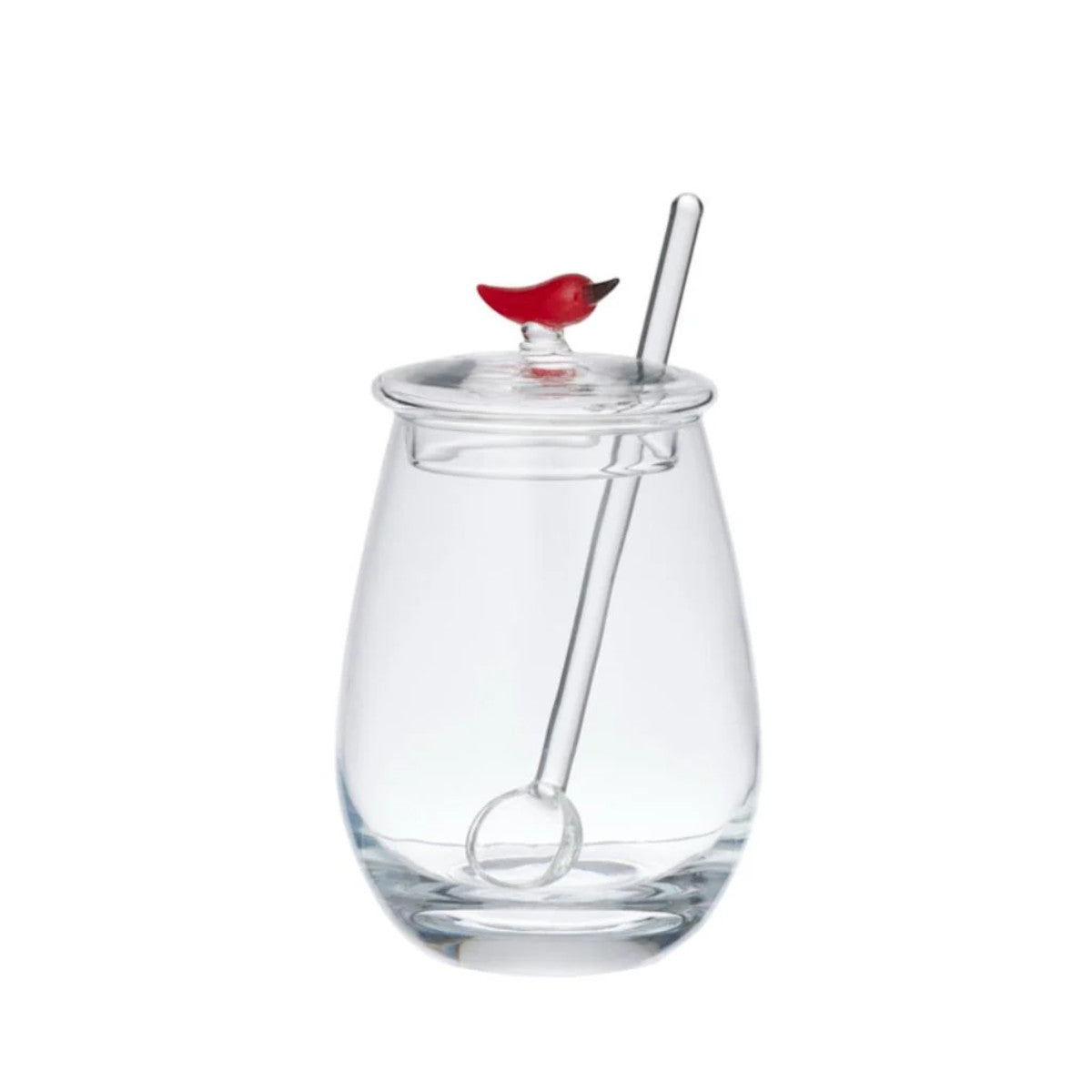 CHILLI SAUCE GLASS JAR W/ SPOON 6.5x10cm | Minimax
