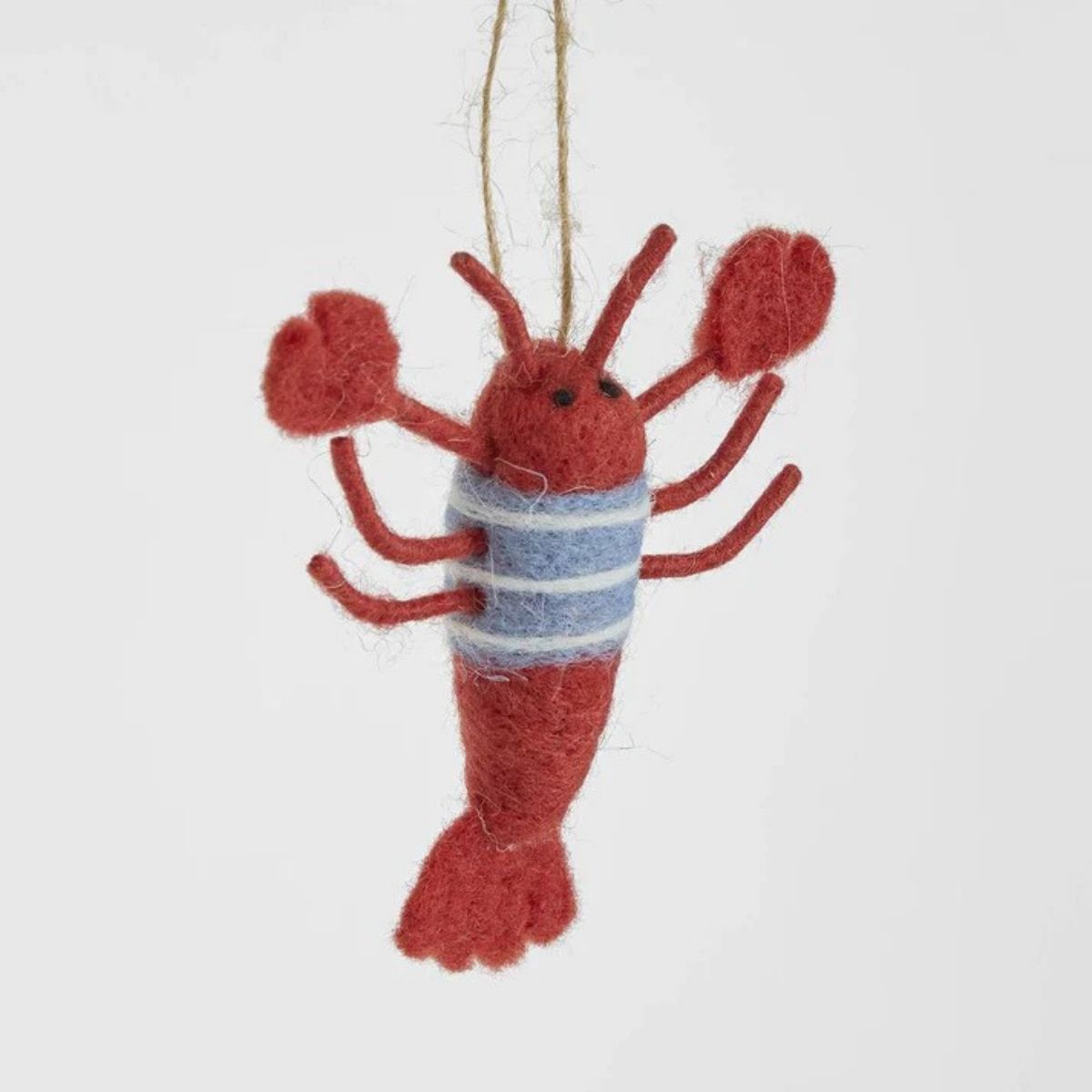 Florabelle Lennie Hanging Lobster Tree Decoration 10cm