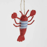 Florabelle Lennie Hanging Lobster Tree Decoration 10cm