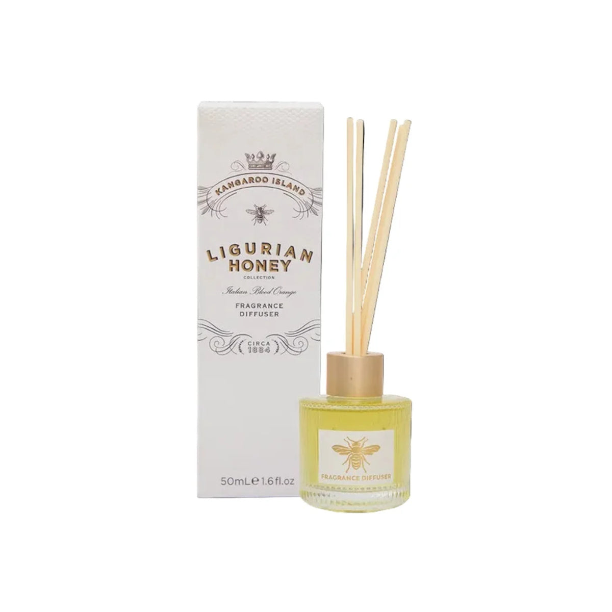 Maine Beach Ligurian Honey Mini Fragrance Diffuser 50ml
