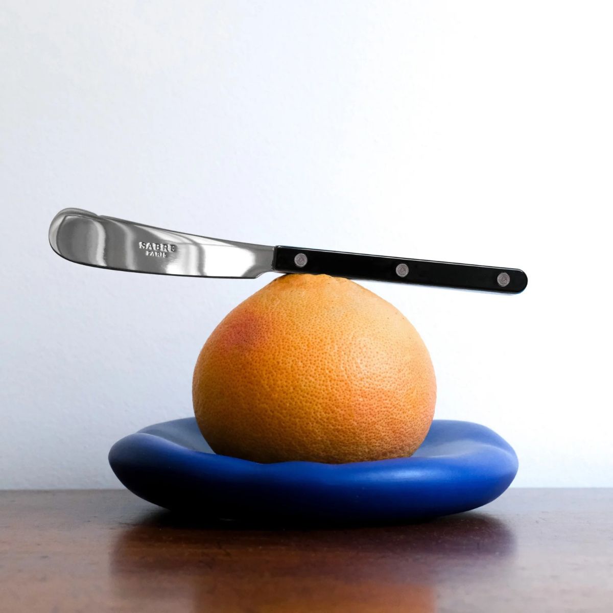 Sabre Paris Bistrot Solid Butter Knife Black