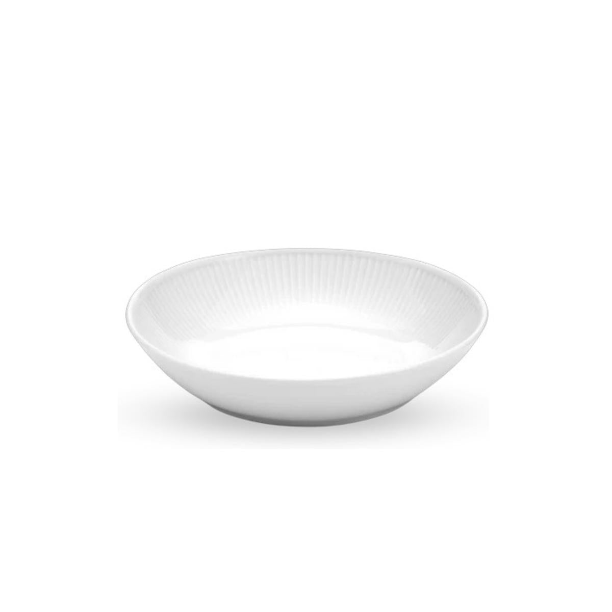 Pillivuyt Plisse Shallow Round Bowl 20cm