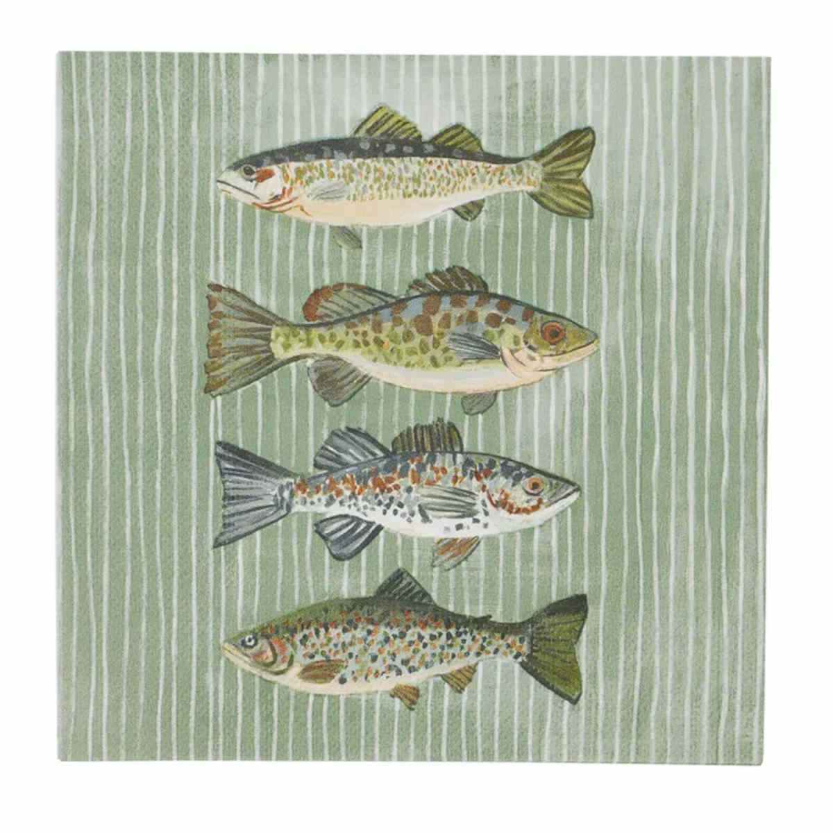 Assemble Shad 3 Ply Napkin Multicolor 33cm (Pack of 20)