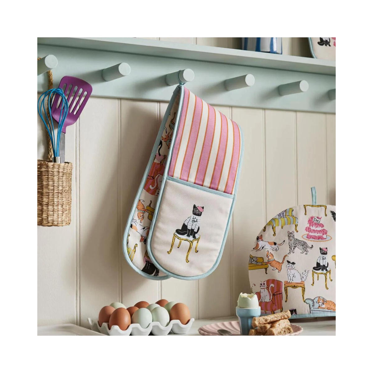 Ulster Weavers Cool Cats Double Oven Glove