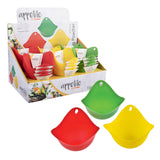 Appetito Silicone Egg Poachers Assorted Colours Set of 2 | Minimax