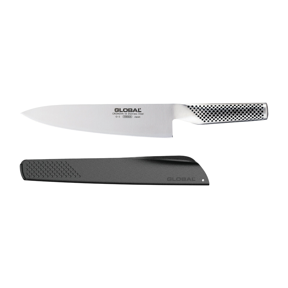 Global Cooks Knife 20cm with Bonus Knife Guard | Minimax