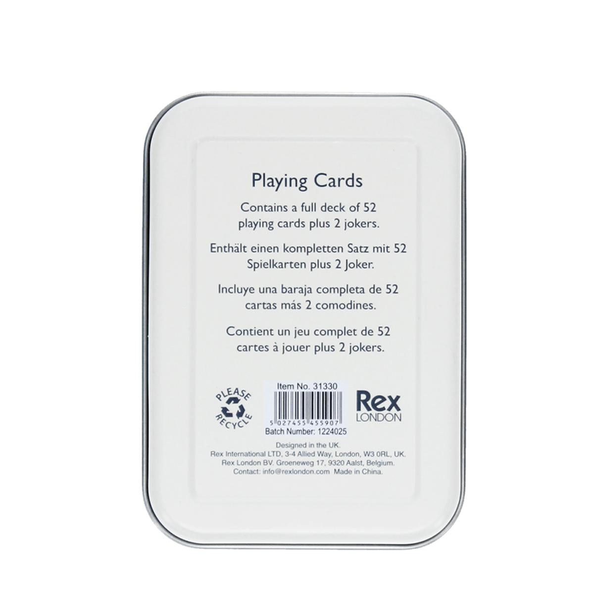 Rex London Dog Park Playing Cards | Minimax