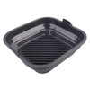 Daily Bake Silicone Square Collapsible Air Fryer Basket Charcoal 22cm | Minimax