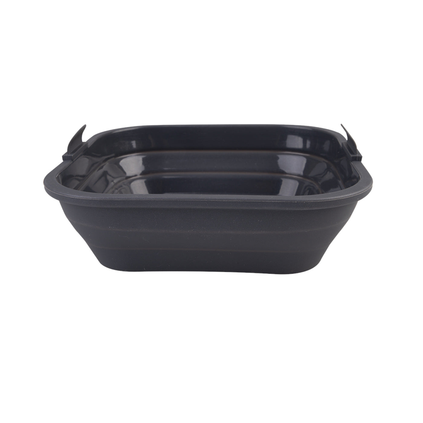 Daily Bake Silicone Square Collapsible Air Fryer Basket Charcoal 22cm | Minimax