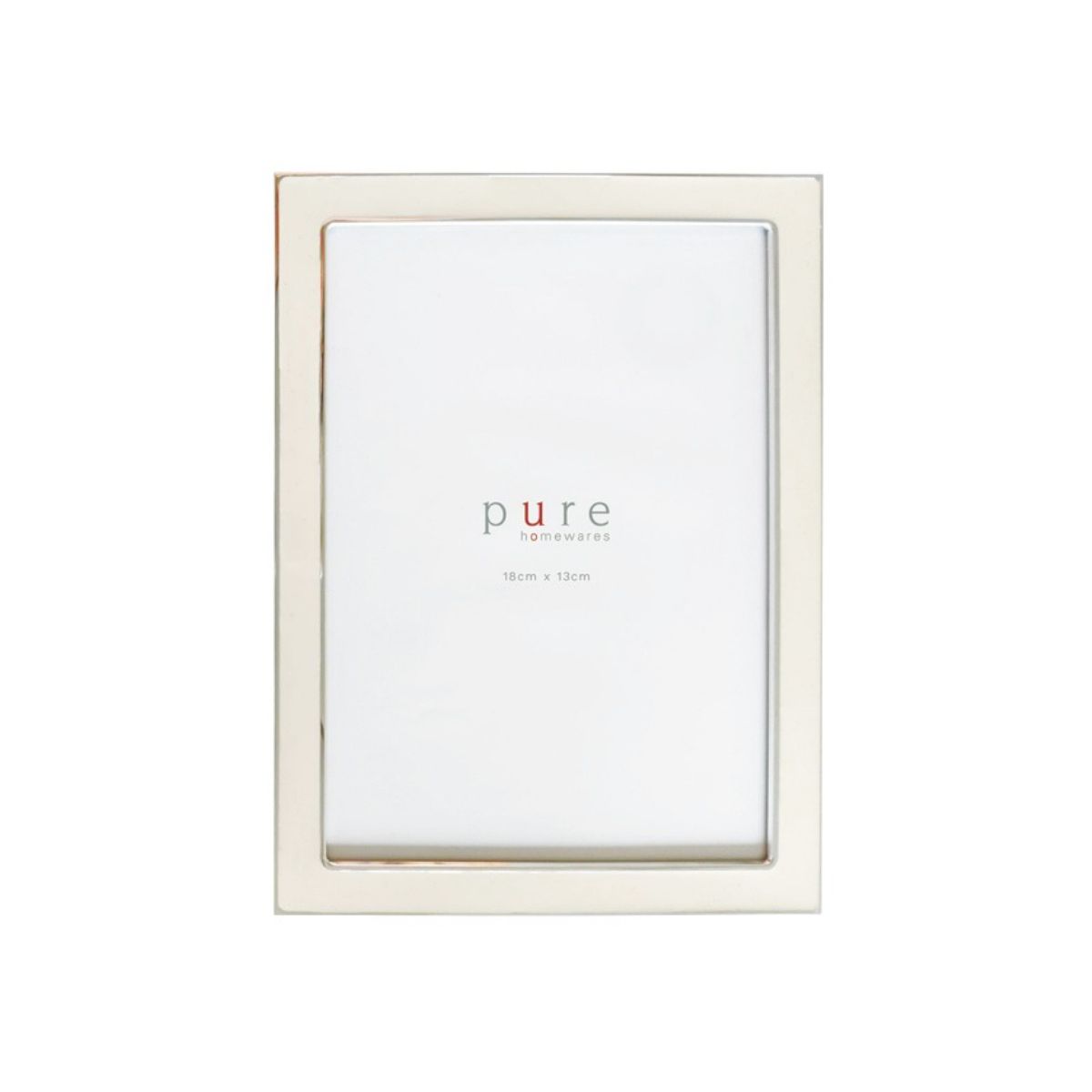 Swing Gifts Isla Alloy Frame White Silver 18x13cm