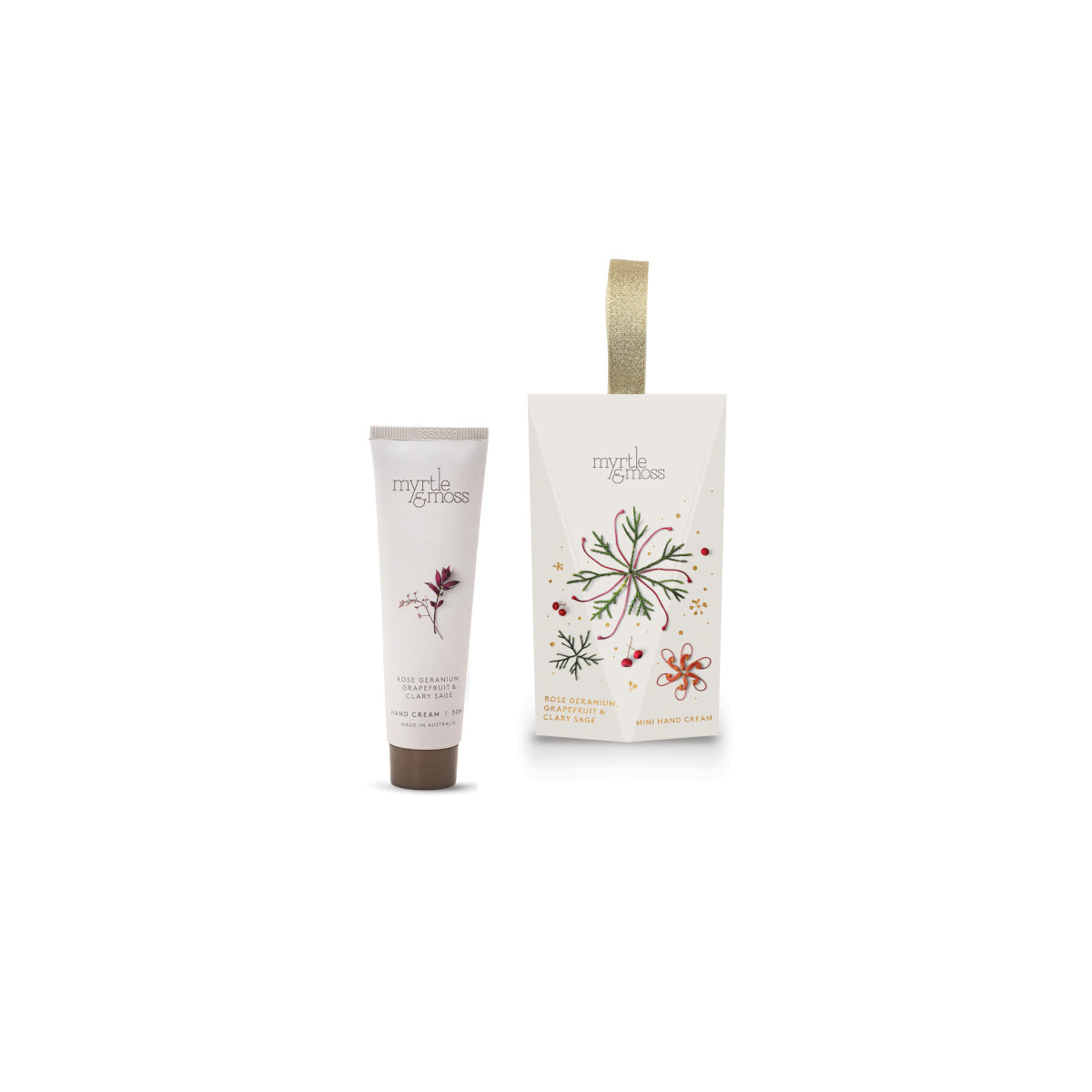 Myrtle and Moss Rose Geranium Ornament 2026 Hand Cream 30ml | Minimax