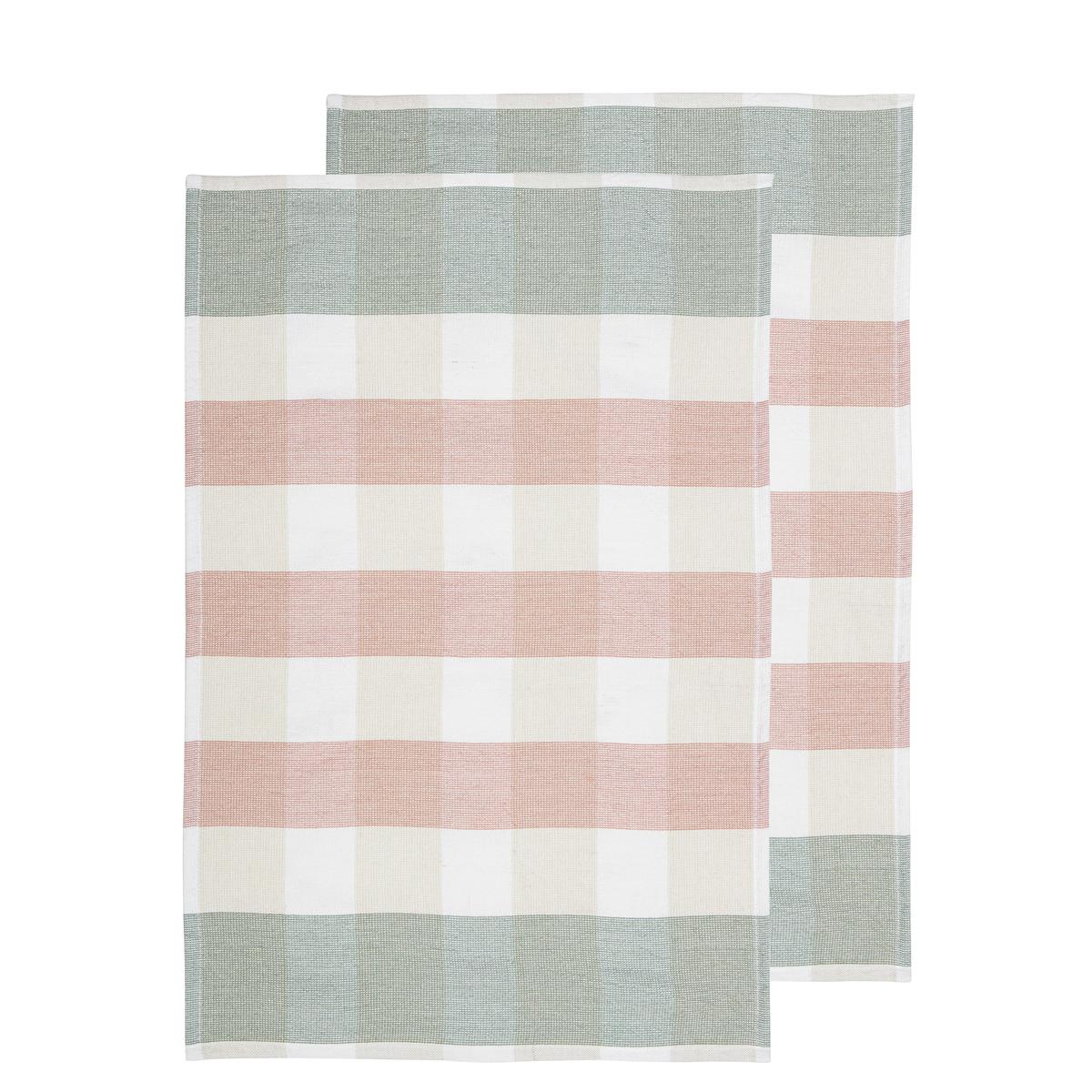 Ladelle Bailie Terry Tea Towel Pink Set of 2 | Minimax