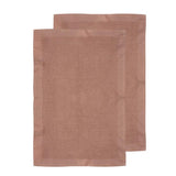 Ladelle Ollie Waffle Tea Towel Terracotta Set of 2 | Minimax