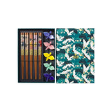 Tokyo Design Crane Chopsticks w/ Rest 10 piece | Minimax