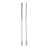 Appetito Silicone Cleaning Straw Brush Set of 2 – reusable brushes designed for cleaning stainless steel, bamboo, and silicone straws easily