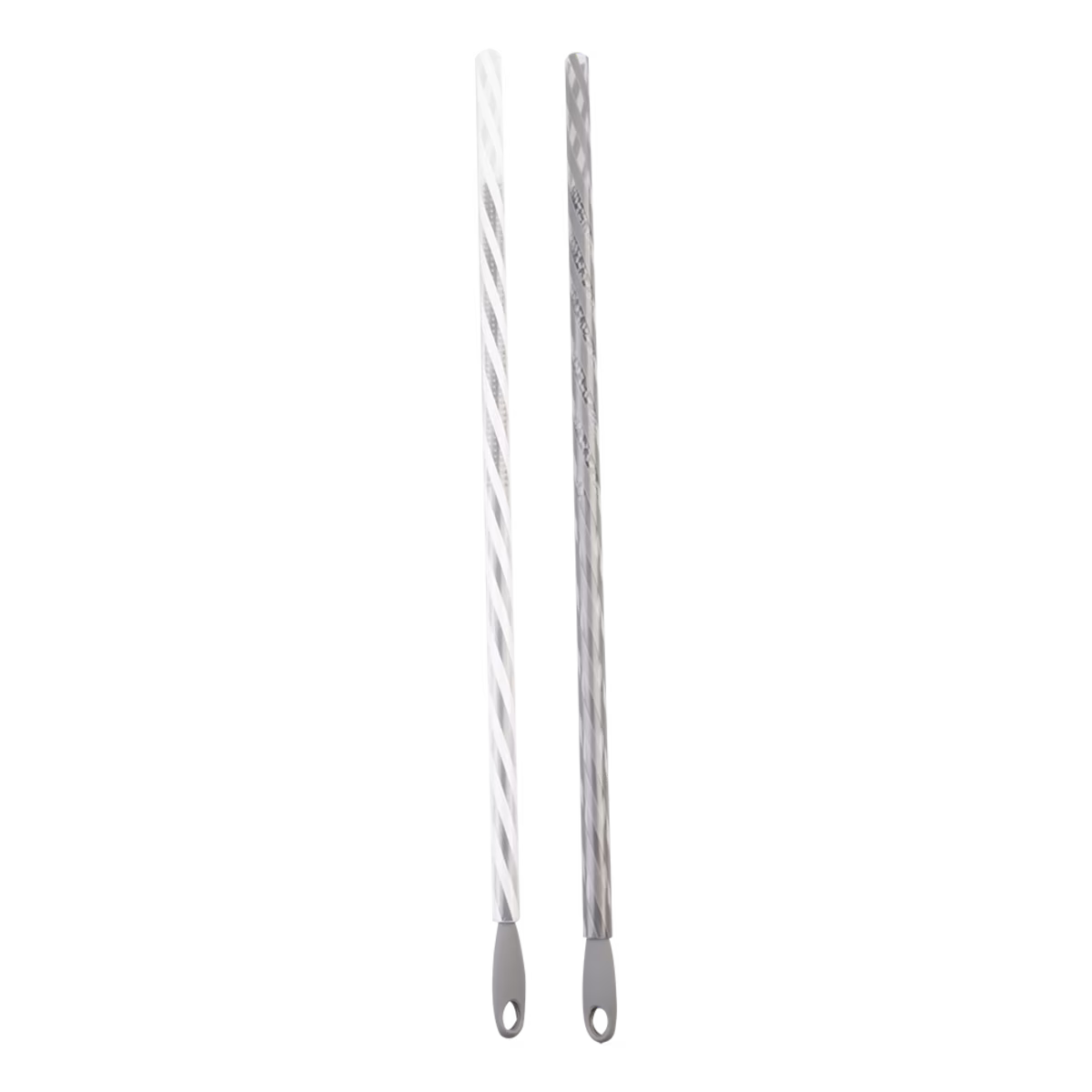 Appetito Silicone Cleaning Straw Brush Set of 2 – reusable brushes designed for cleaning stainless steel, bamboo, and silicone straws easily