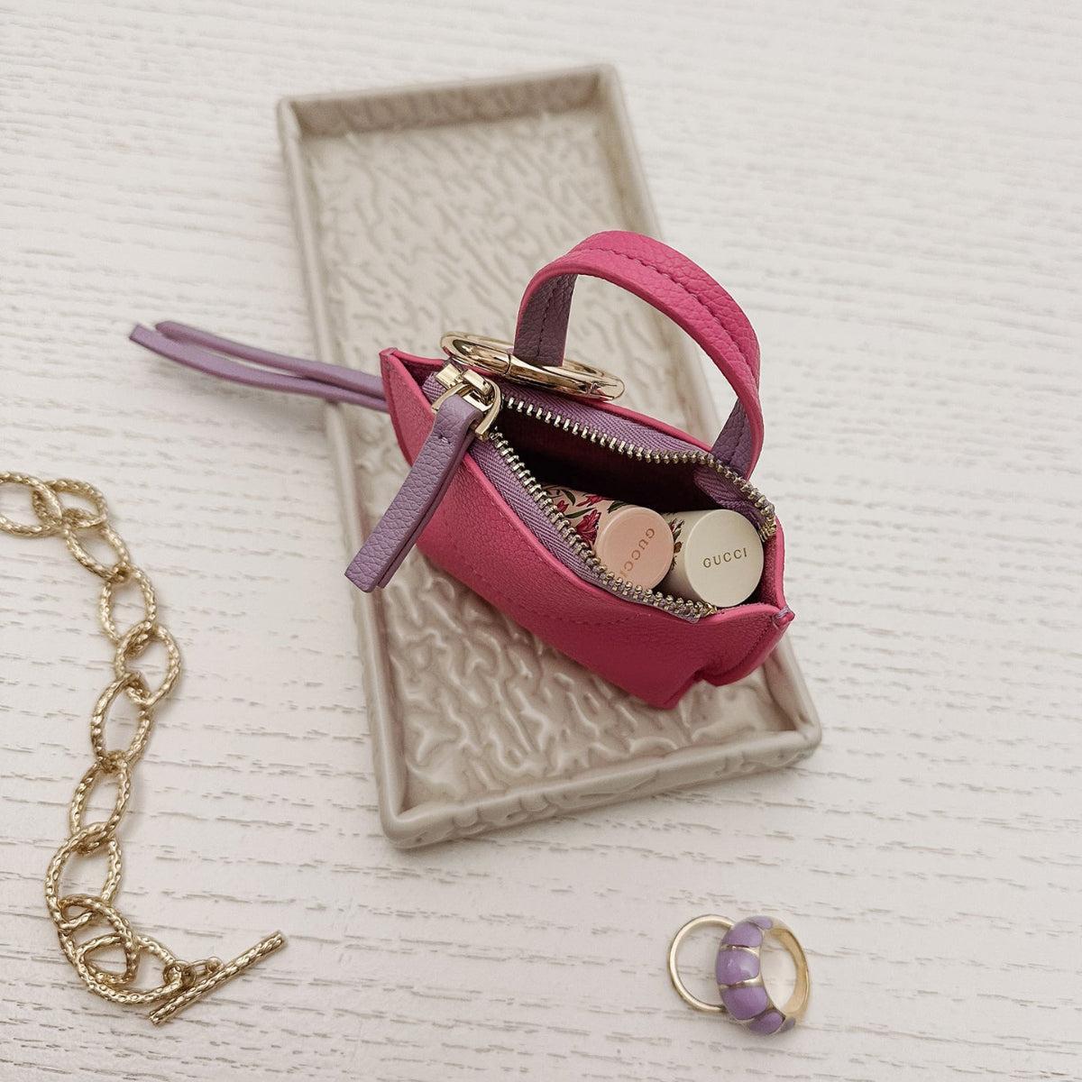 Louenhide Gina Bag Charm Hot Pink | Minimax