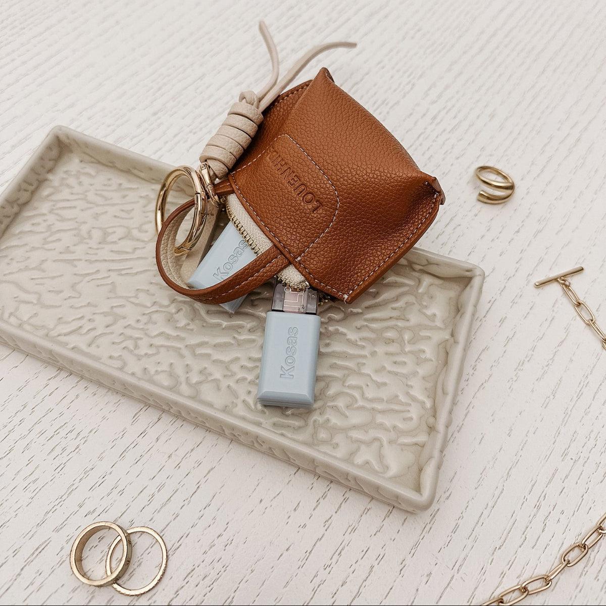 Louenhide Gina Bag Charm Tan | Minimax