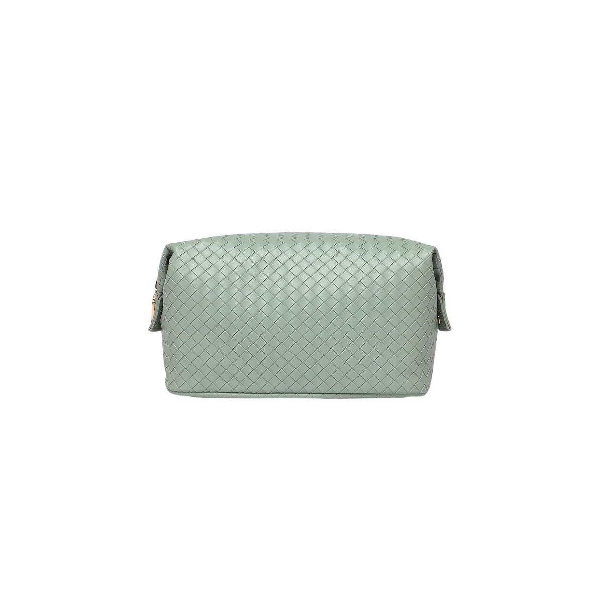 Louenhide Lucinda Woven Cosmetic Case Sage Green | Minimax