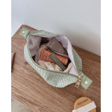 Louenhide Lucinda Woven Cosmetic Case Sage Green | Minimax