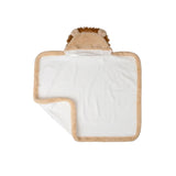 Little Linen Savanna Lion Baby Plush Hooded Towel | Minimax