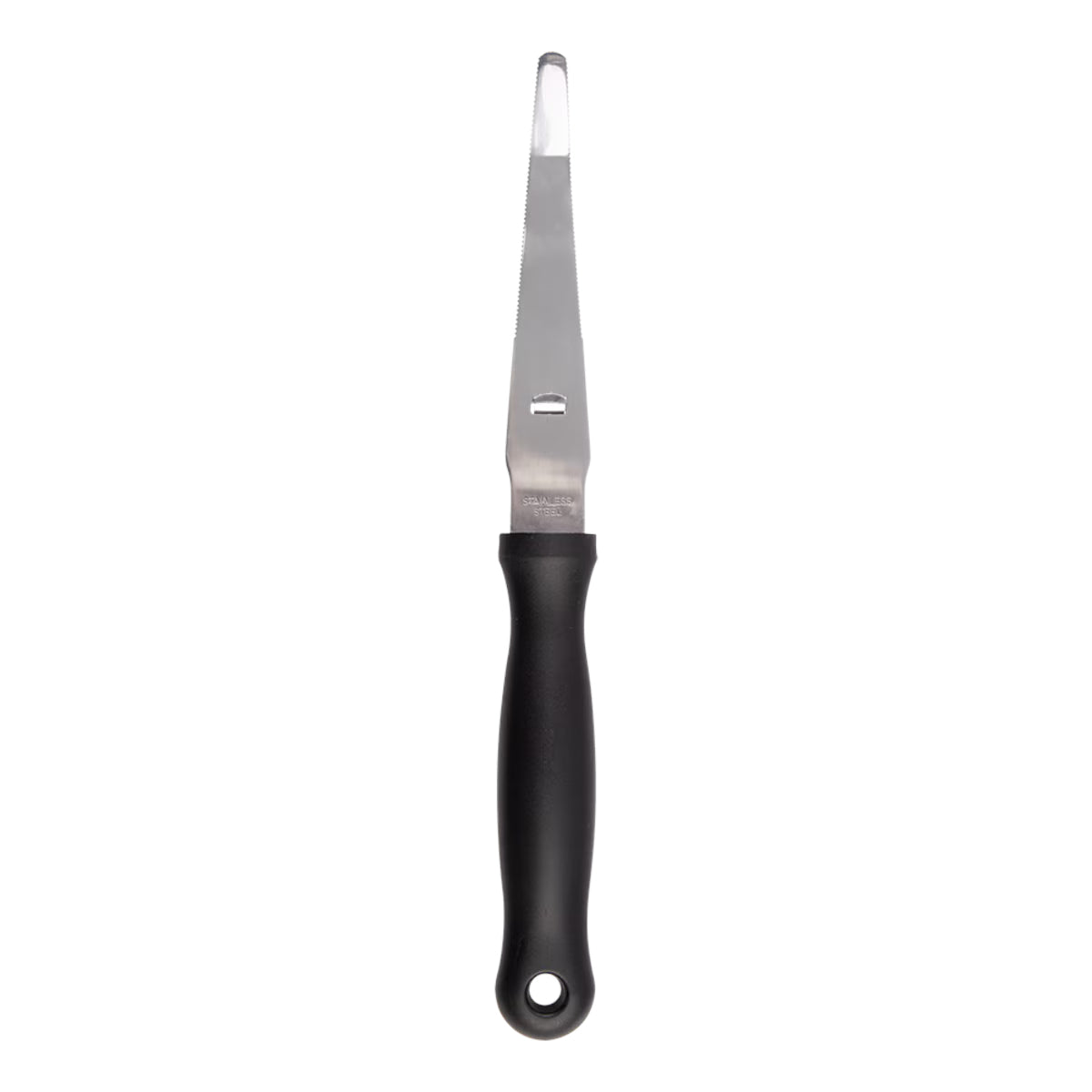 Appetito Stainless Steel Grapefruit Knife w/ Black Handle | Minimax
