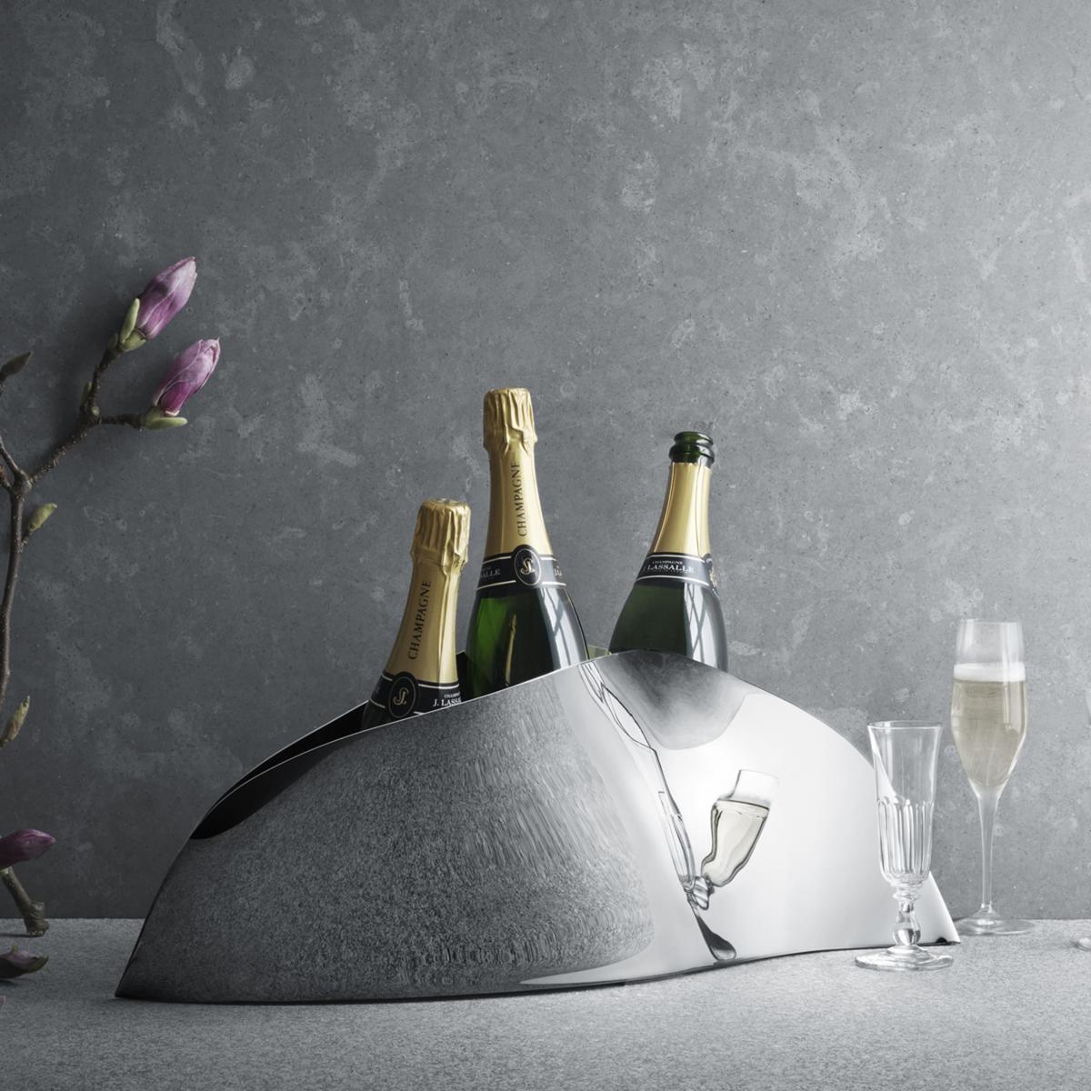 Georg Jensen Indulgence Grand Champagne Cooler | Minimax - with three champagnes