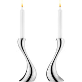 Georg Jensen Cobra Candleholder Medium (Pack of 2) | Minimax