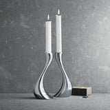 Georg Jensen Cobra Candleholder Medium (Pack of 2) | Minimax
