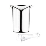 Georg Jensen Stainless Steel Wine & Bar Ice Bucket with Tongs