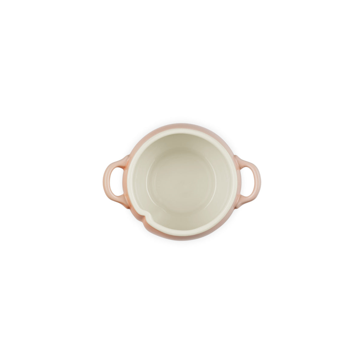 Le Creuset Stoneware Peach Cocotte 580ml