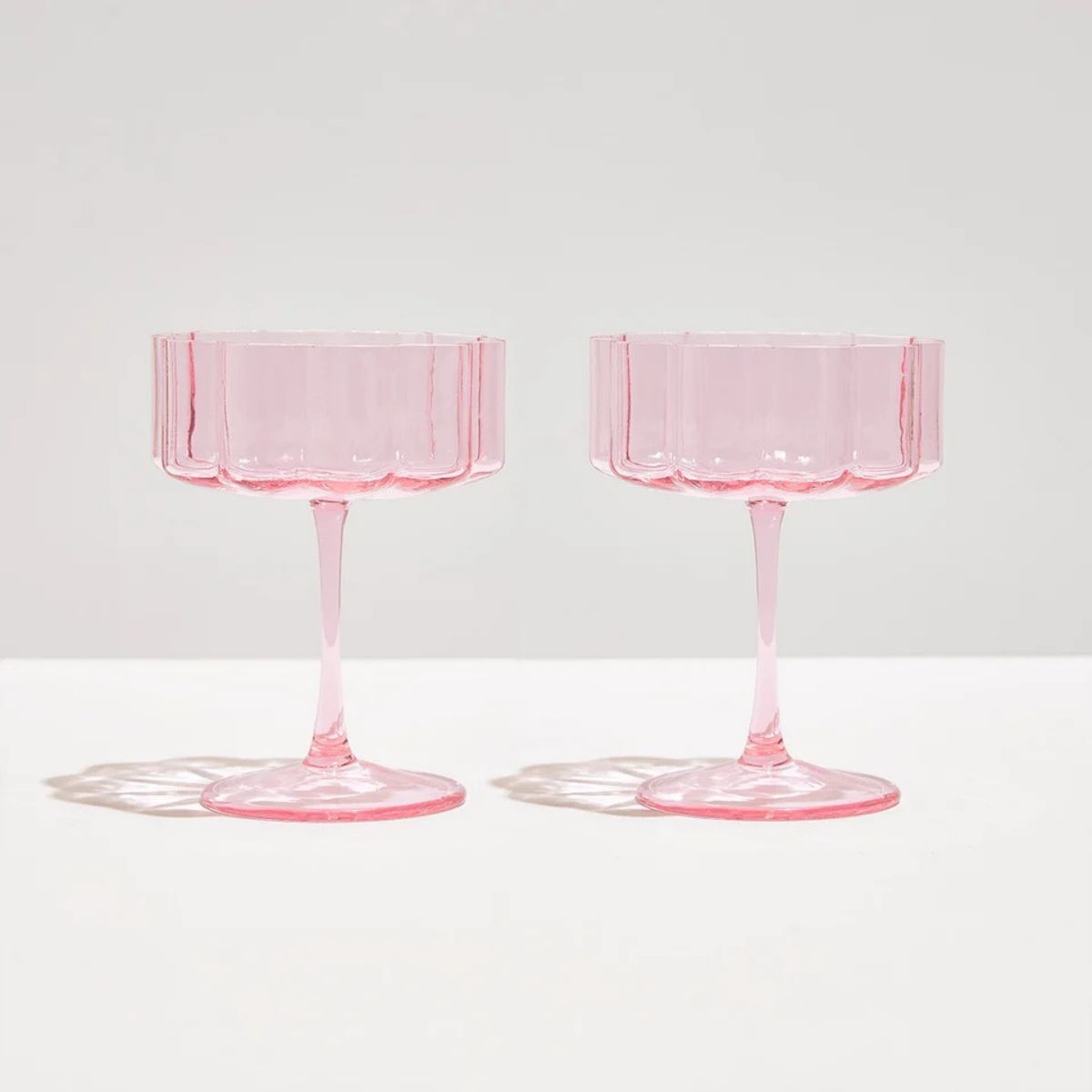 Fazeek Wave Coupe Pink 250ml Set of 2