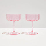 Fazeek Wave Coupe Pink 250ml Set of 2