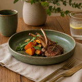 Concept Japan Wabisabi High Edge Dinner Plate Green | Minimax
