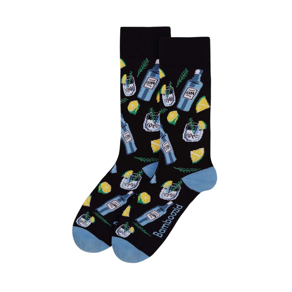 Bamboozld Gin Tonic Black Socks | Minimax