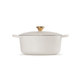 Le Creuset Signature Round Casserole Creme 28cm | Minimax