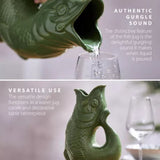 Wade Pottery Fish Jug Green 1.2L | Minimax
