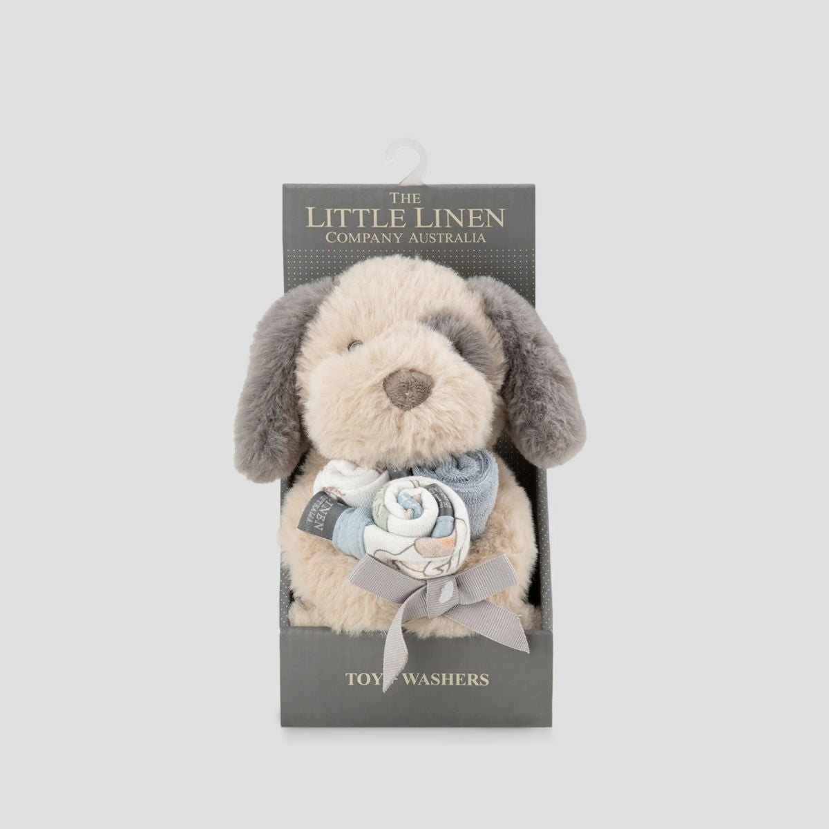 Little Linen Plush Toy & Face Washers - Barklife Patch | Minimax