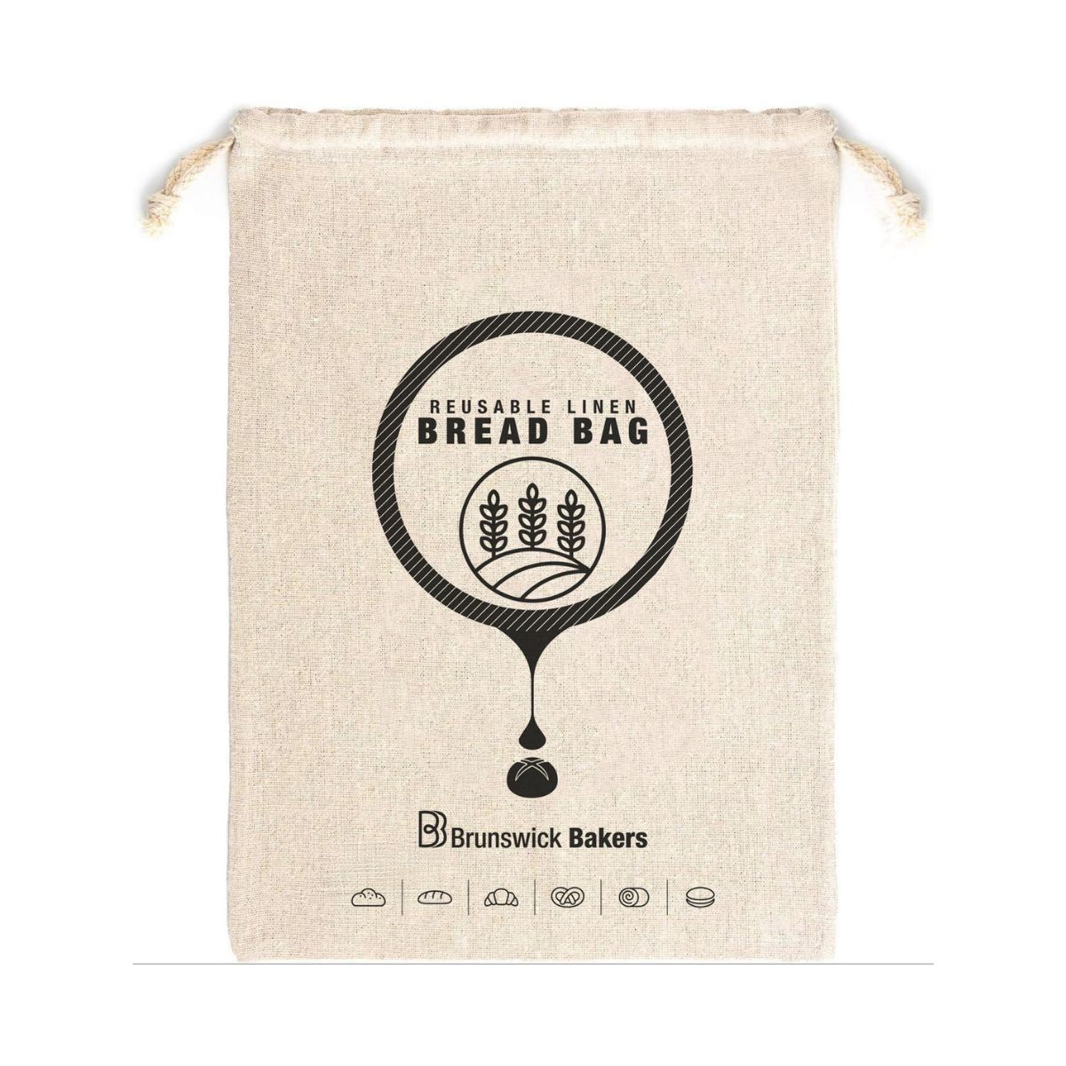 Brunswick Bakers Ultimate Bread Baking Kit | Minimax - Bread bag 30 × 39cm