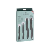 Viners Assure Knife Set Black 4 Piece | Minimax