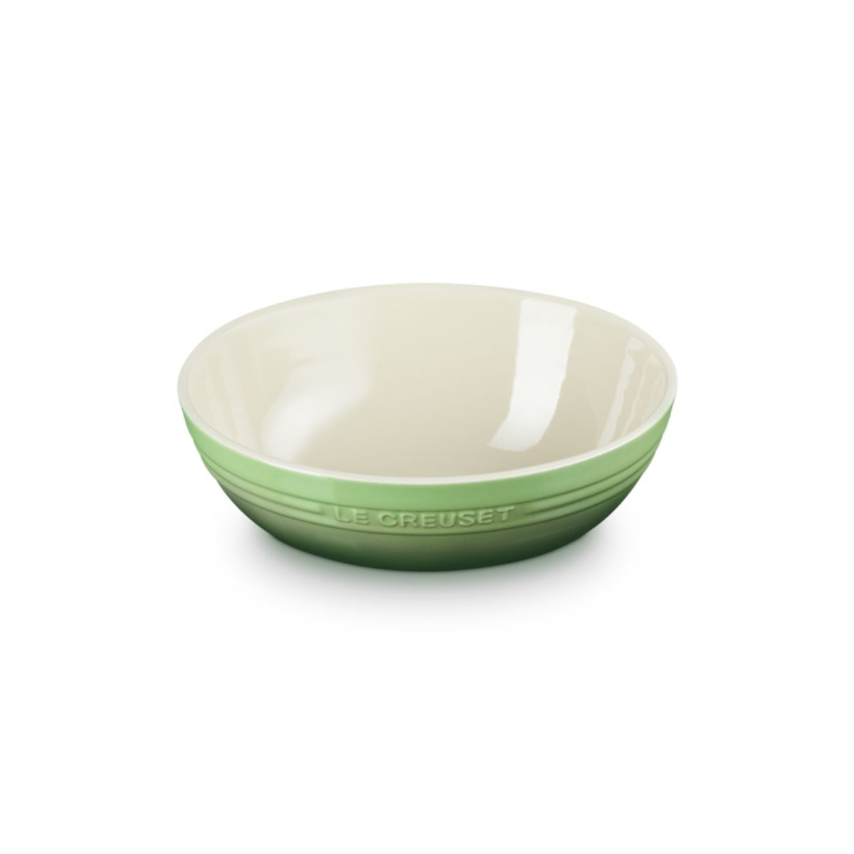 Le Creuset Oval Serving Bowl Bamboo Green 29cm (3.2L) | Minimax