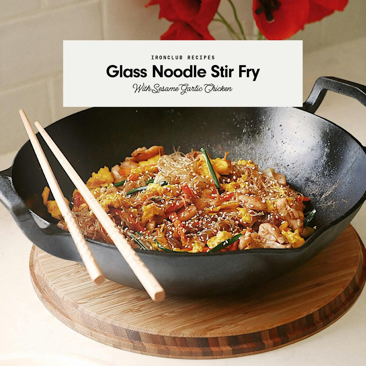 31cm Cast Iron Takumi Wok Set