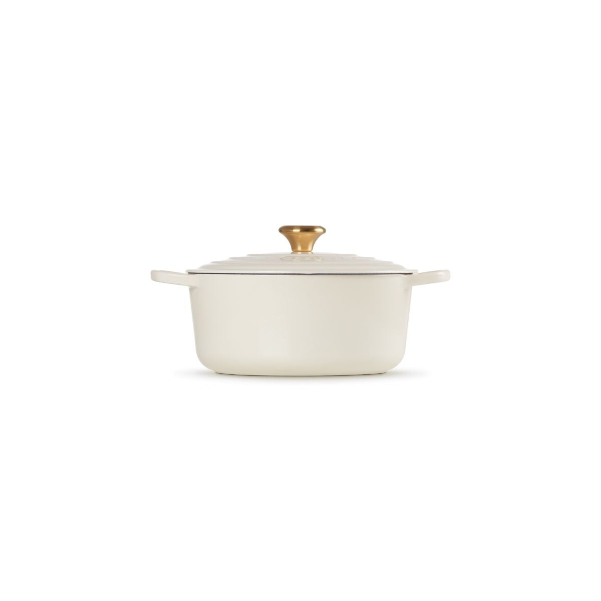Le Creuset Signature Round Casserole Crème 26cm | Minimax