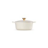 Le Creuset Signature Round Casserole Crème 26cm | Minimax