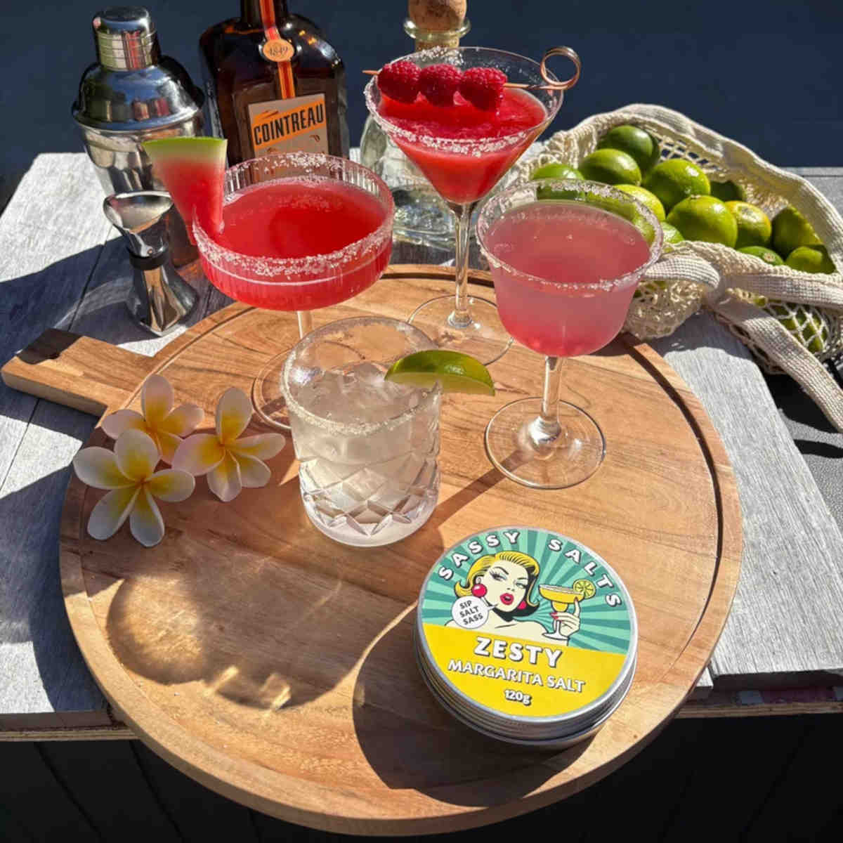 Sassy Marg's Mixed Counter Unit Margarita Salt 120g