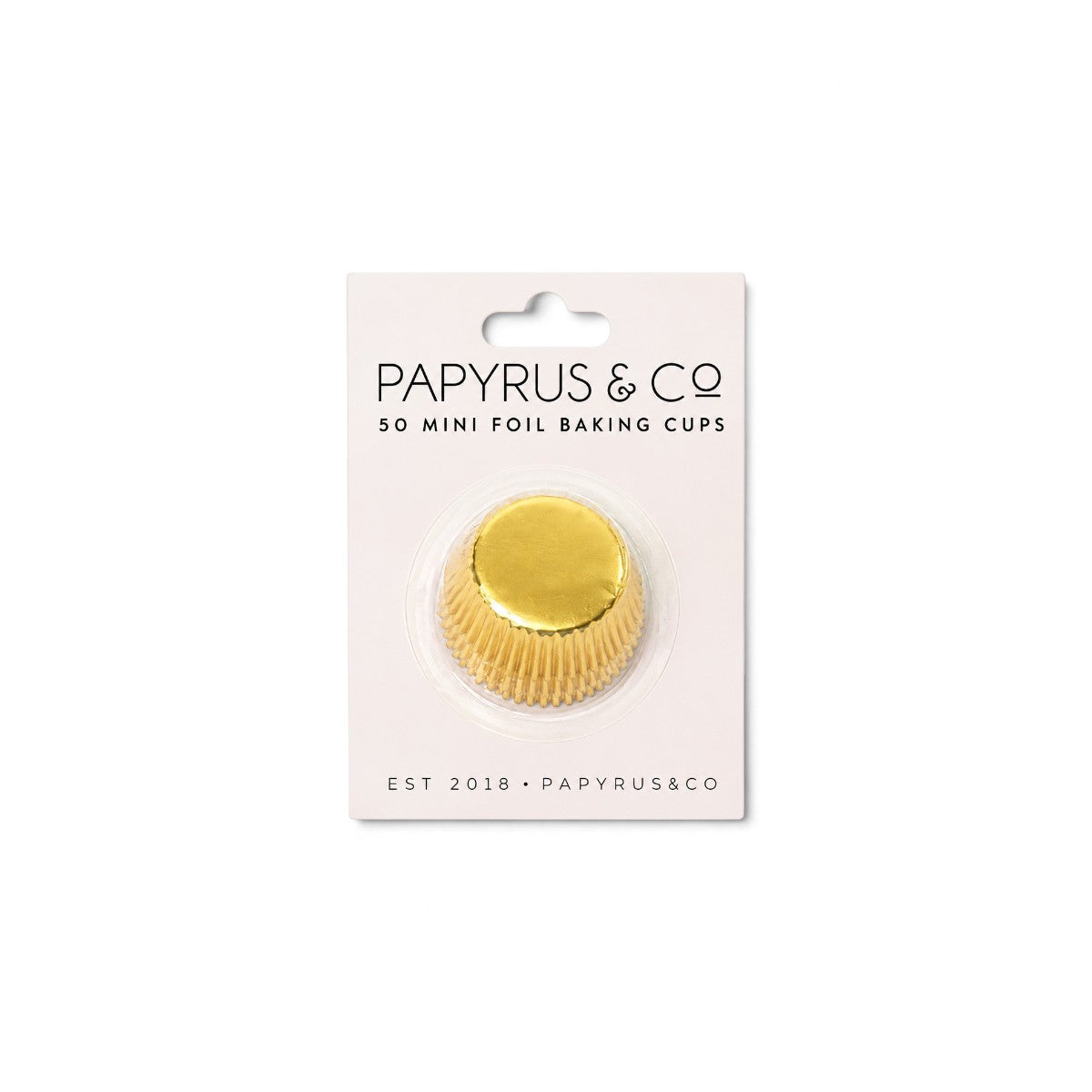 Papyrus Mini Foil Baking Cups Gold Pack of 50 | Minimax