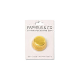 Papyrus Mini Foil Baking Cups Gold Pack of 50 | Minimax