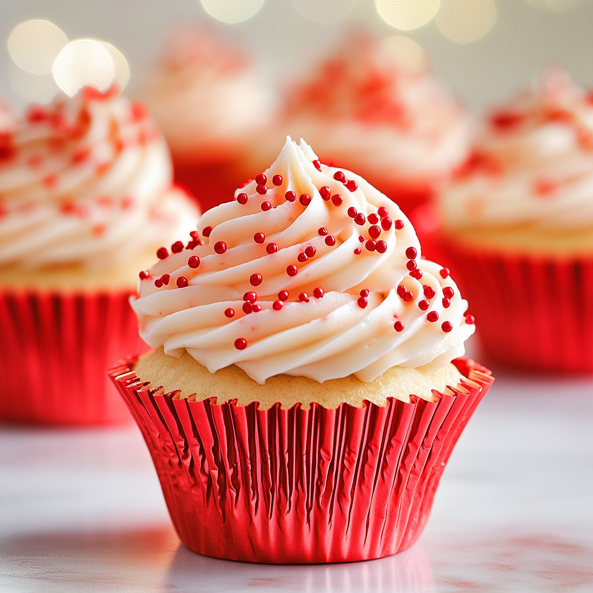 Papyrus Foil Baking Cups Red Pack of 50