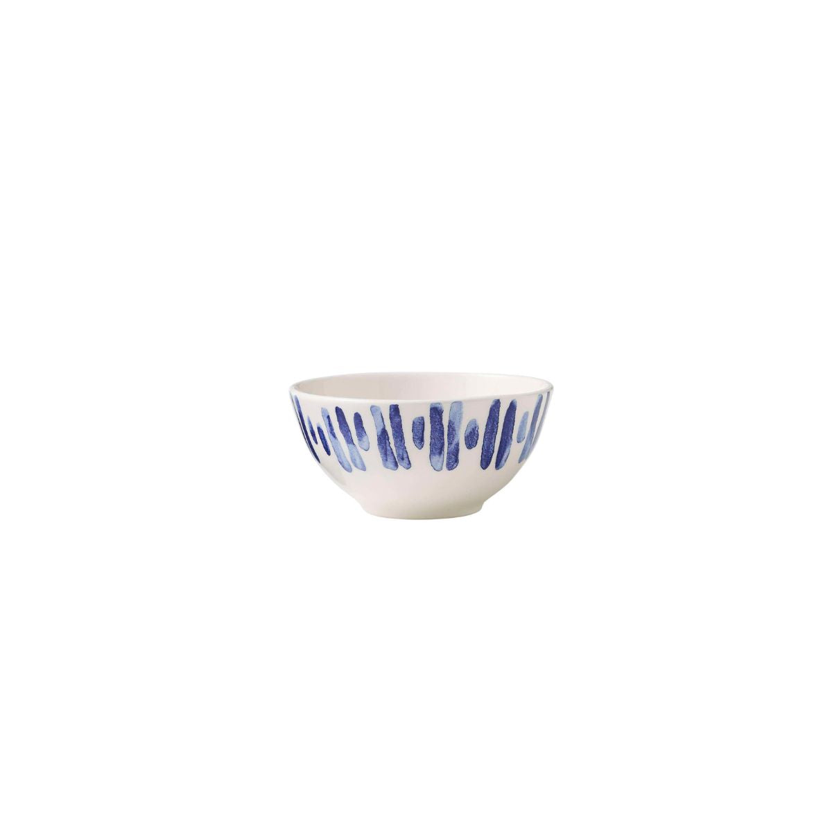 Casero Coastal Dipping Bowl White Blue 10cm